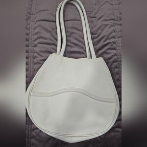 Yves Saint Laurent Cream Leather Women's Bag